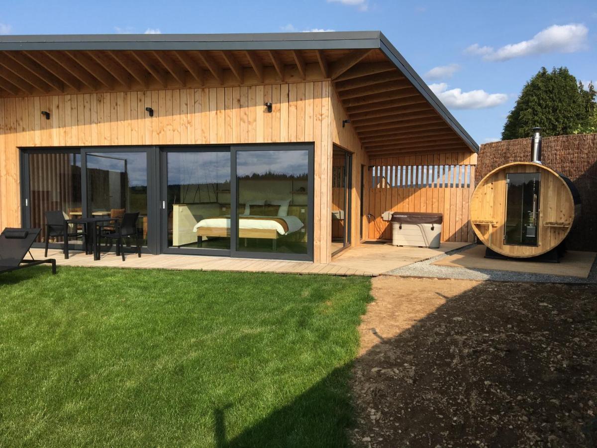 Beau Reveil Nature & Wellness - Gite 1 Manhay Exterior foto